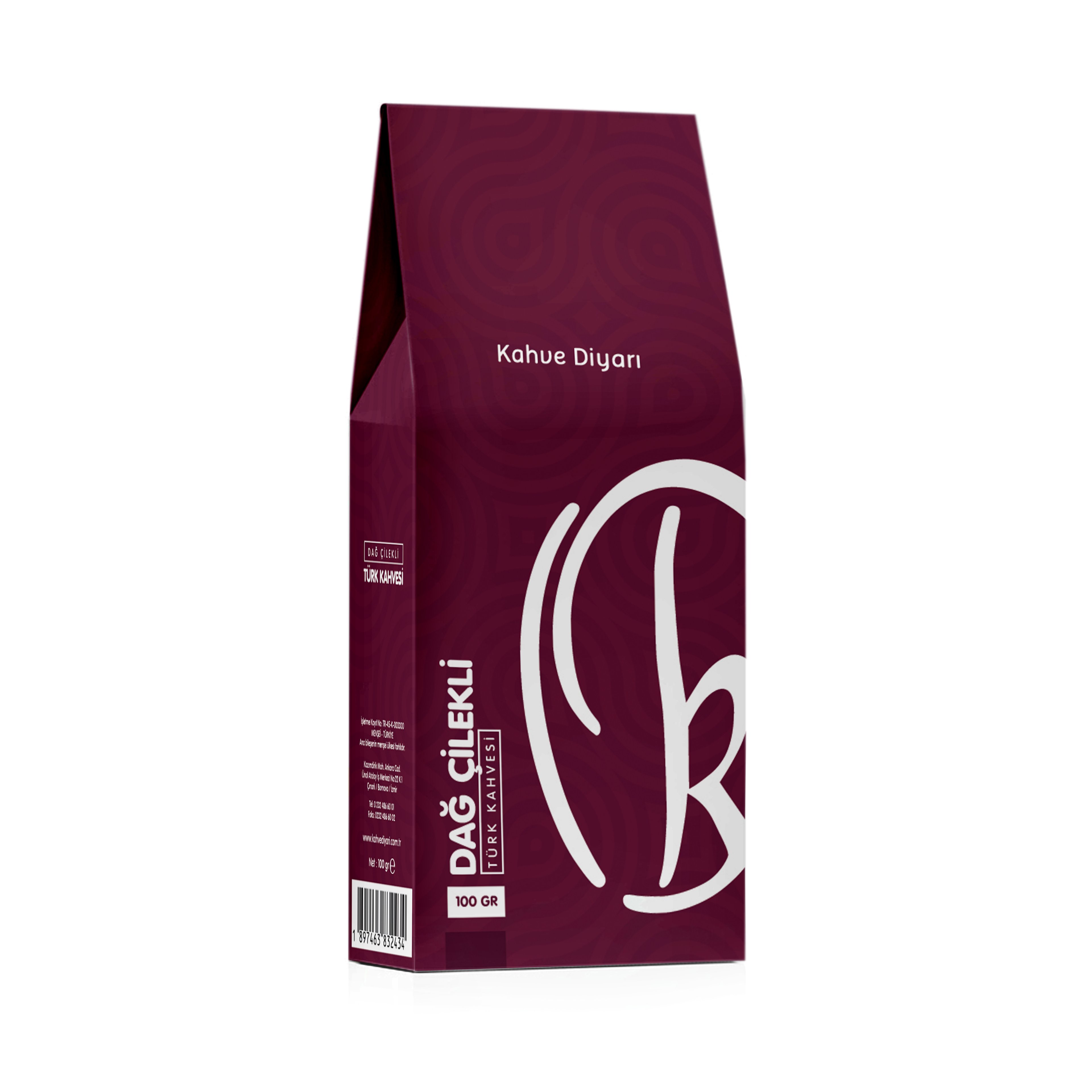 Kahve Diyarı Dağ Çilekli Türk Kahvesi 100 gr.
