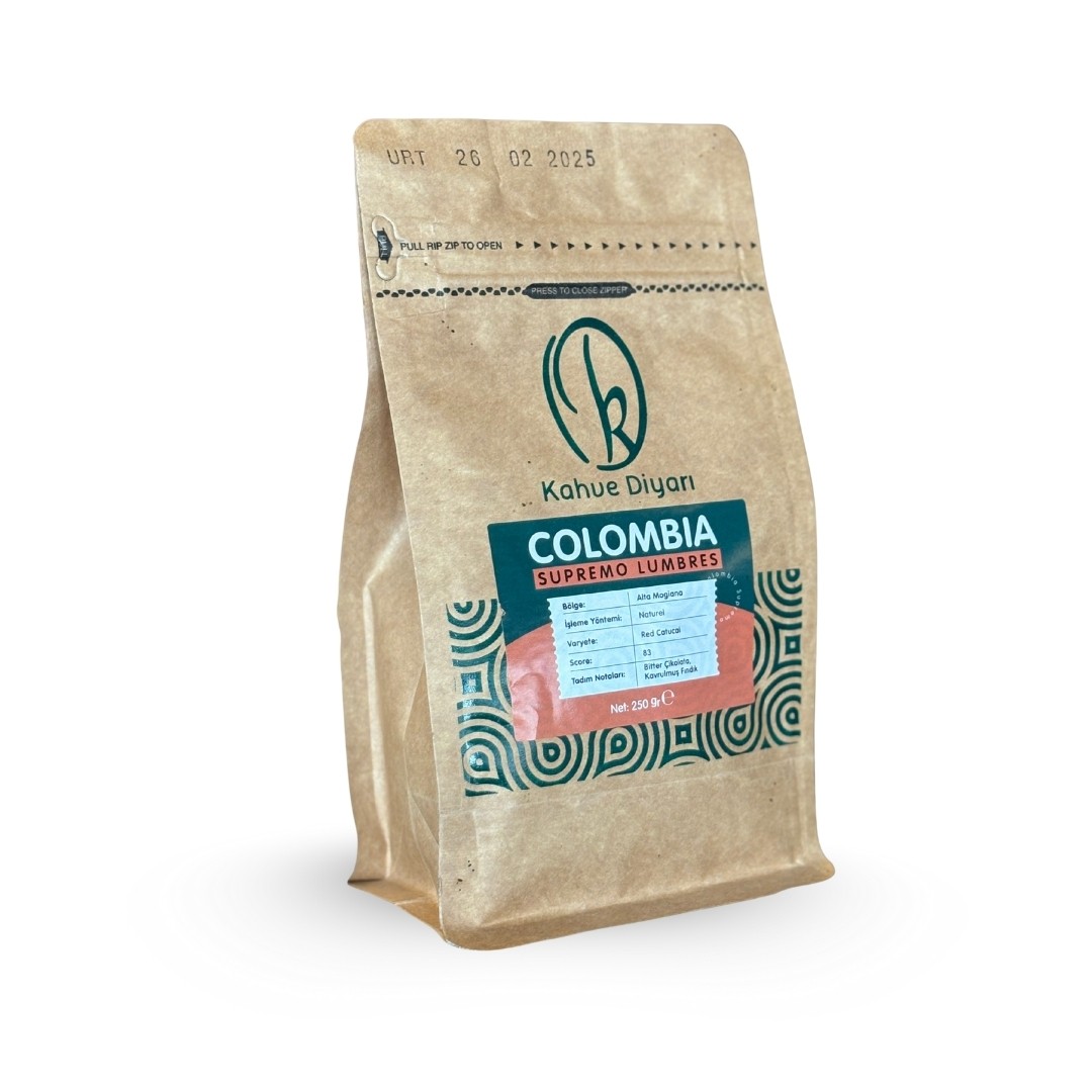Kahve Diyarı Filtre Kahve Colombia Supremo 250 Gr