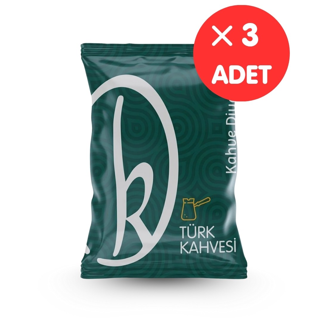 Kahve Diyarı Türk Kahvesi 3 Adet x 100 gr