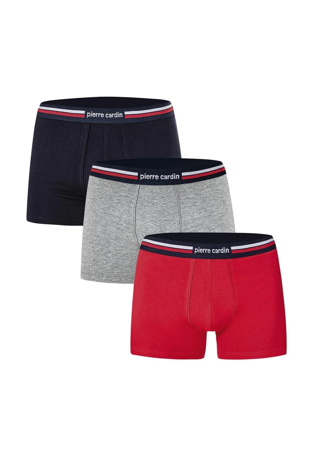 Pierre Cardin Men's Multicolored 3-Piece Boxer Markapia