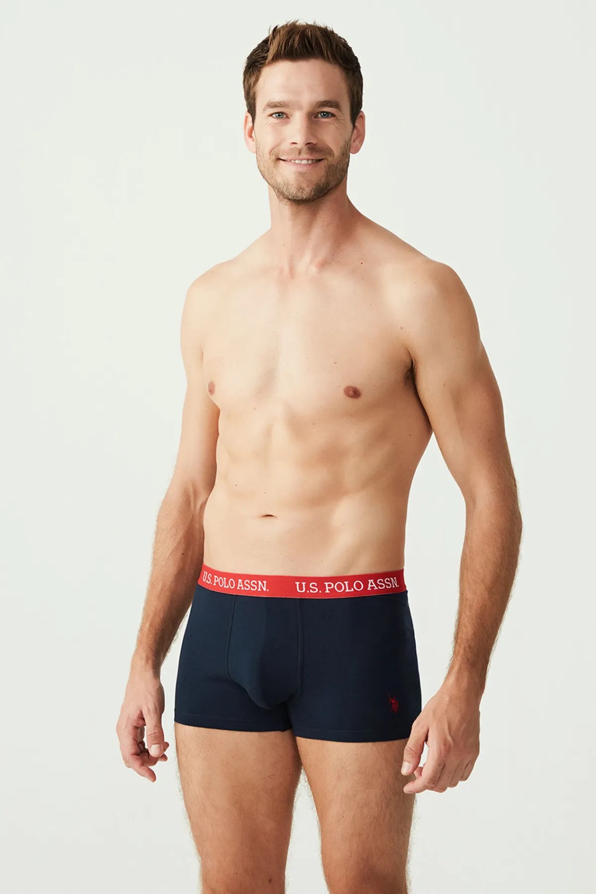 U.S. Polo Assn. Erkek 3'lü Boxer Set