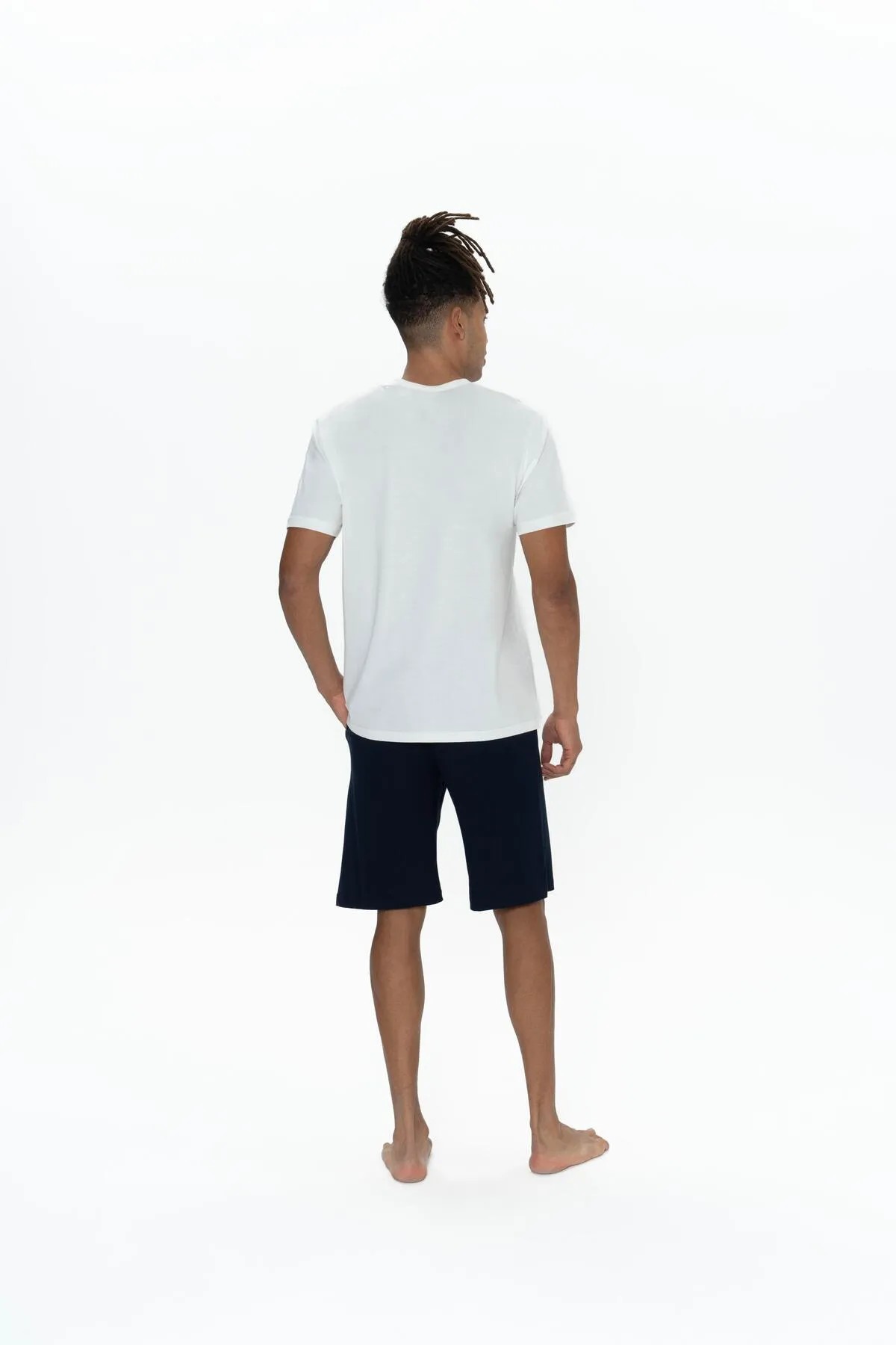 U.S. Polo Assn. Erkek 3'lü %100 Pamuk Pijama Takımı