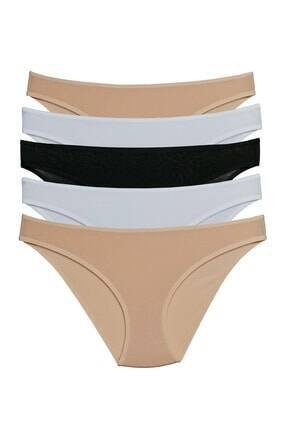 Pierre Cardin Kadın Pamuklu Basic Brief  5li Külot