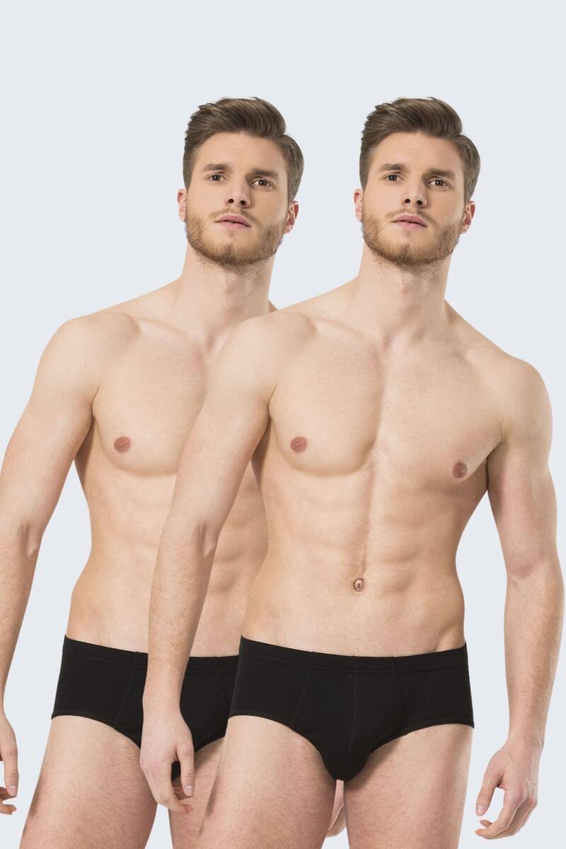 Türen Erkek Ribana Kom Slip (2li Paket)