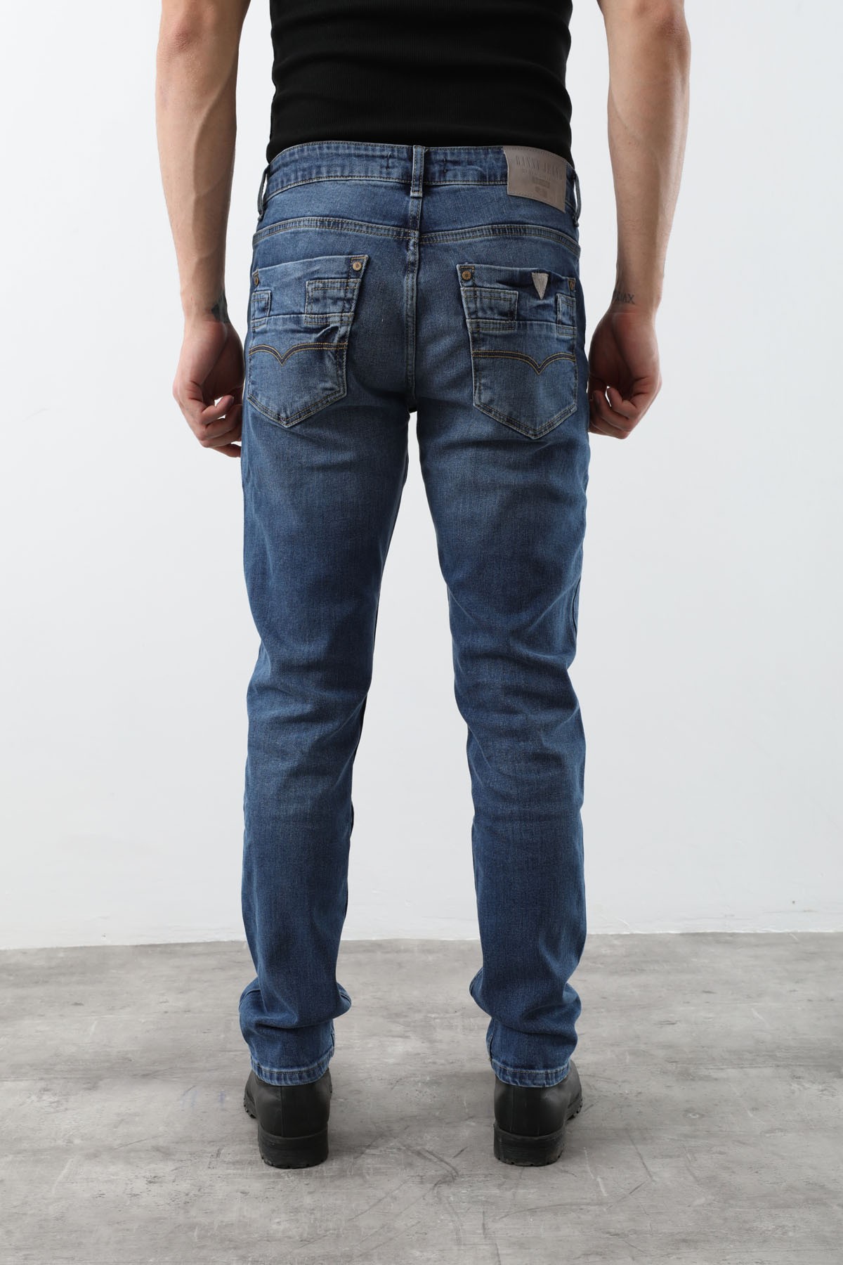 Erkek Jean Pantolon Mavi