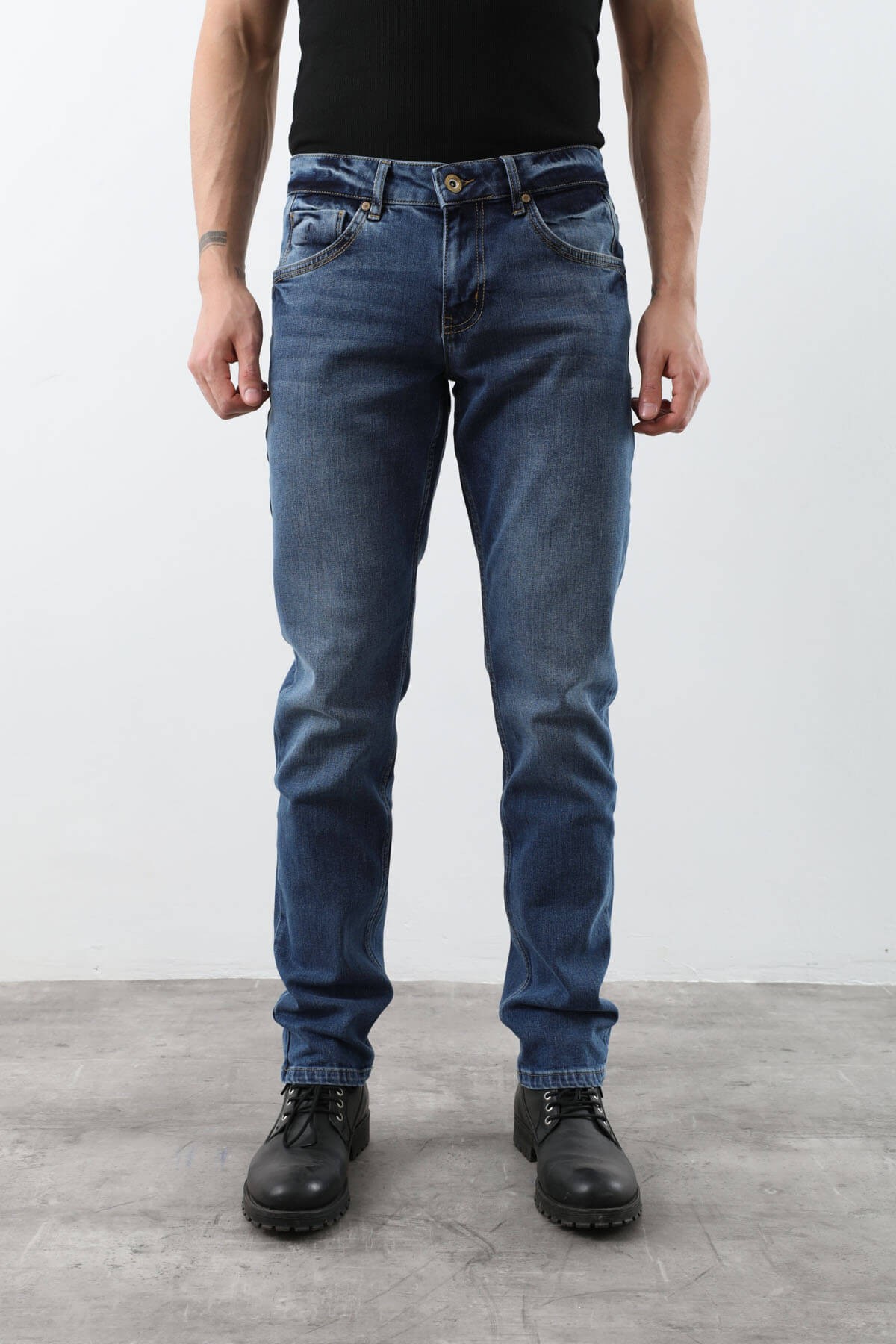 Erkek Jean Pantolon Mavi