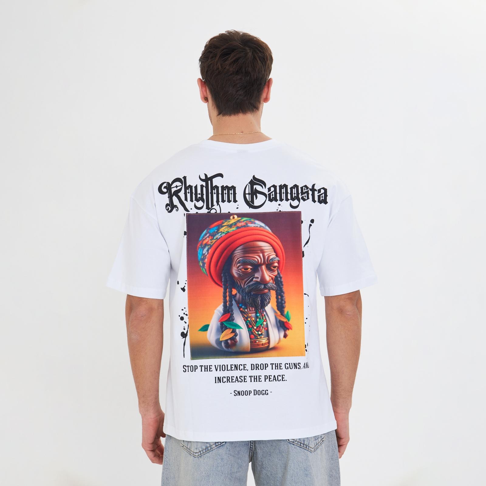 Rhtym Gangsta Oversize Unisex T- Shirt