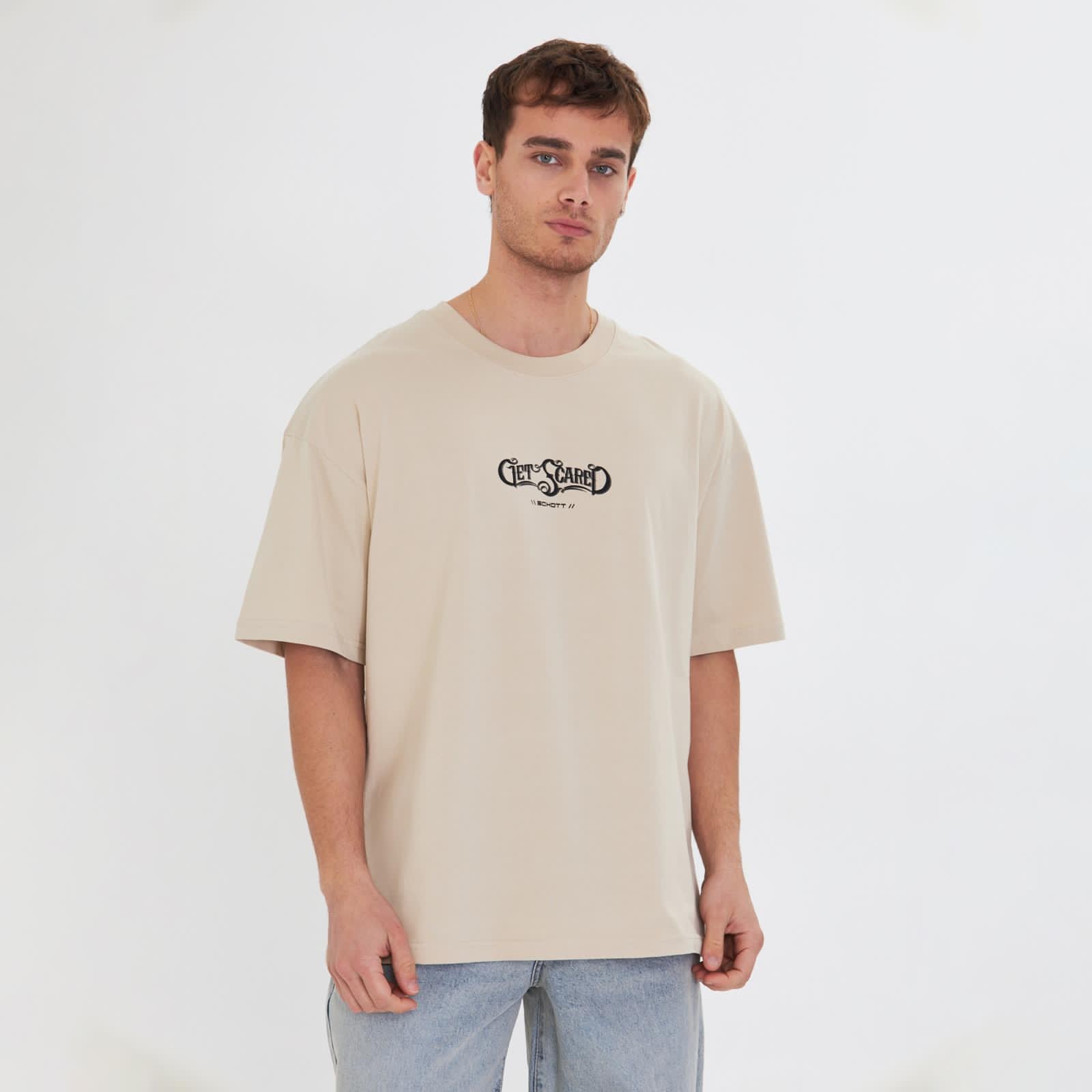 Get Scared Oversize Unisex T- Shirt