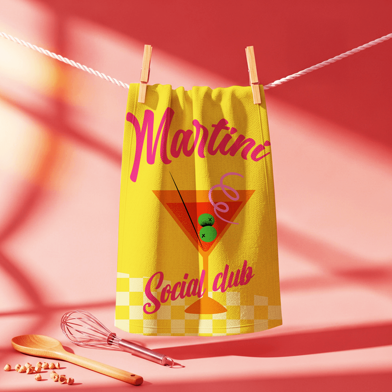 Martini Social Club Mutfak Havlusu image