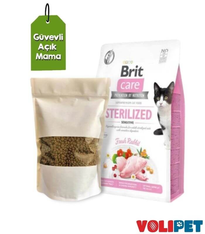 Brit Care Hypo-Allergenic Sindirim Sistemi Destekleyici Tahılsız Kısırlaştırılmış Kedi Maması 1 kg (Açık Mama)