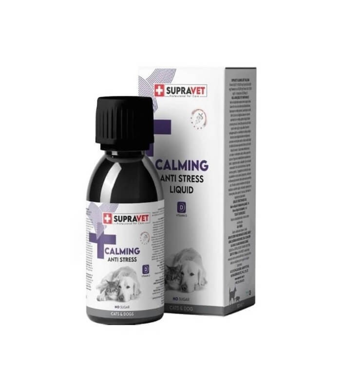 Supravet Anti Stress Kedi Ve Köpekler İçin Sıvı Sakinleştirici Damla 100ml