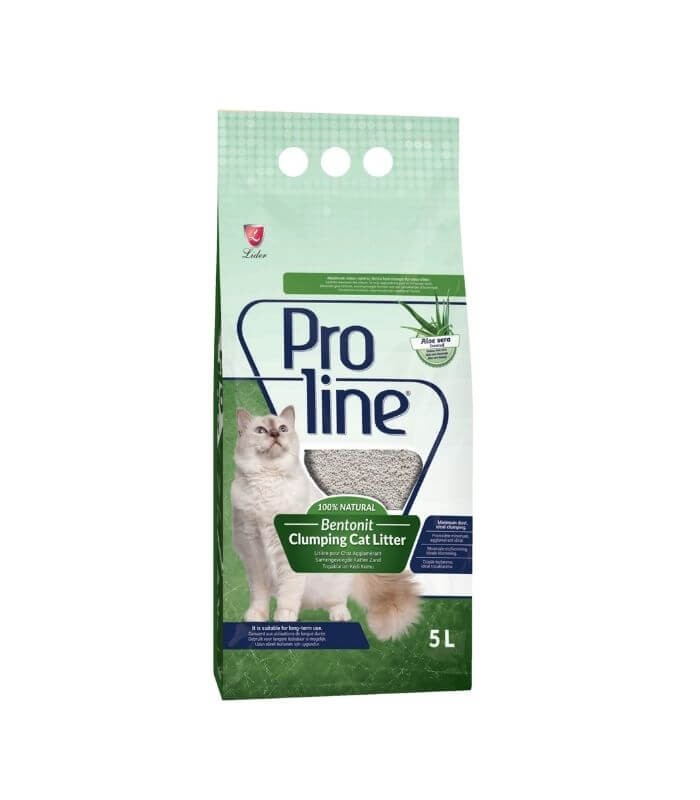 Proline Aloe Vera Kokulu Bentonit Kedi Kumu 5lt