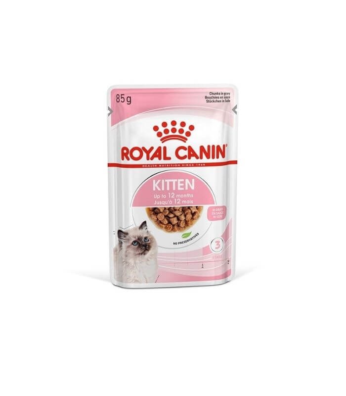 Royal Canin Pouch Kitten Sos İçinde Yavru Kedi Konservesi 85gr