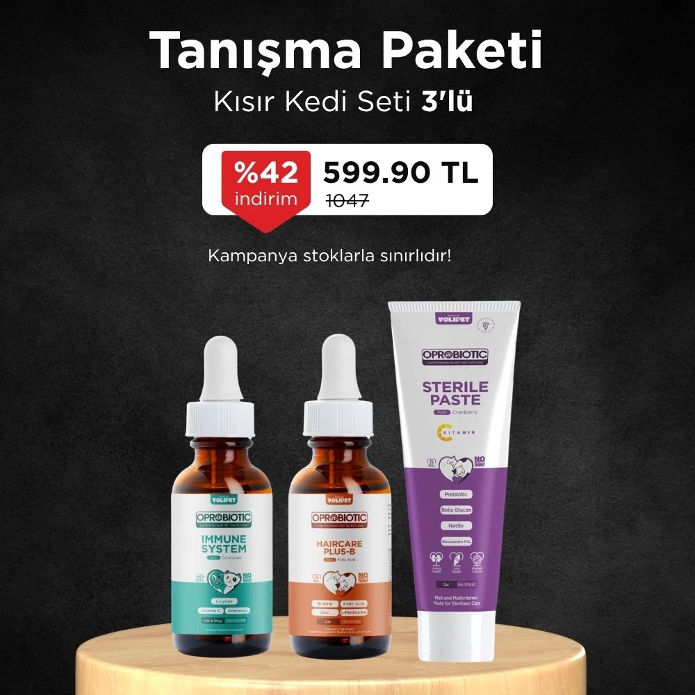 Oprobiotic Tanışma Seti 1 (Kısır Malt + PlusB Damla + Immune Damla)