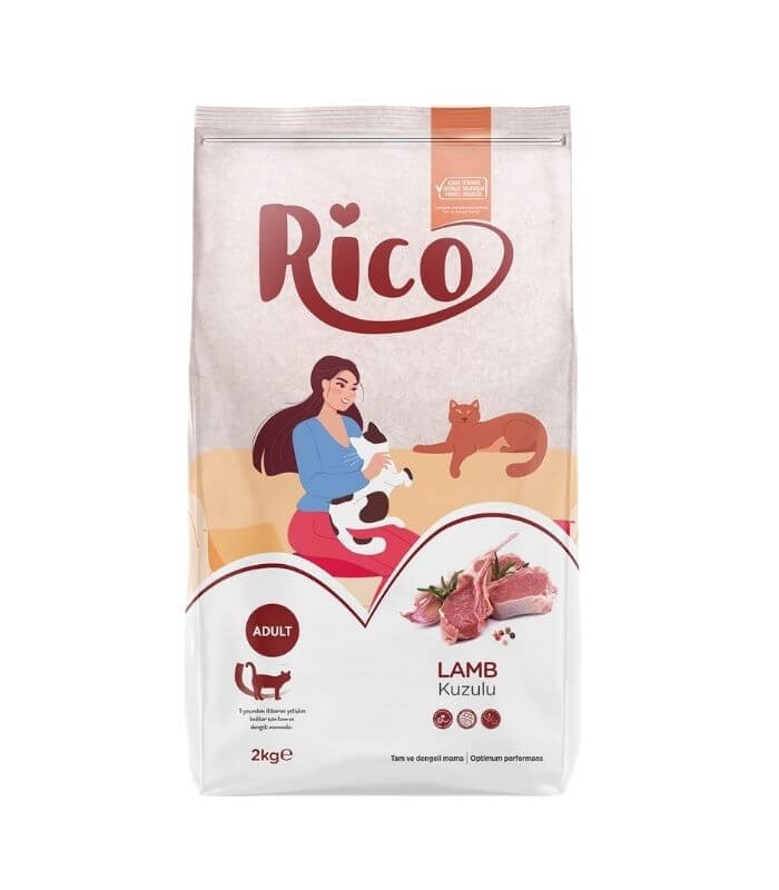 RICO Kuzu Etli Yetişkin Kedi Maması 2kg