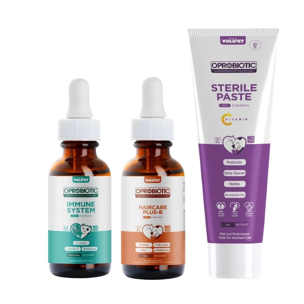 Oprobiotic Tanışma Seti 1 (Kısır Malt + PlusB Damla + Immune Damla)