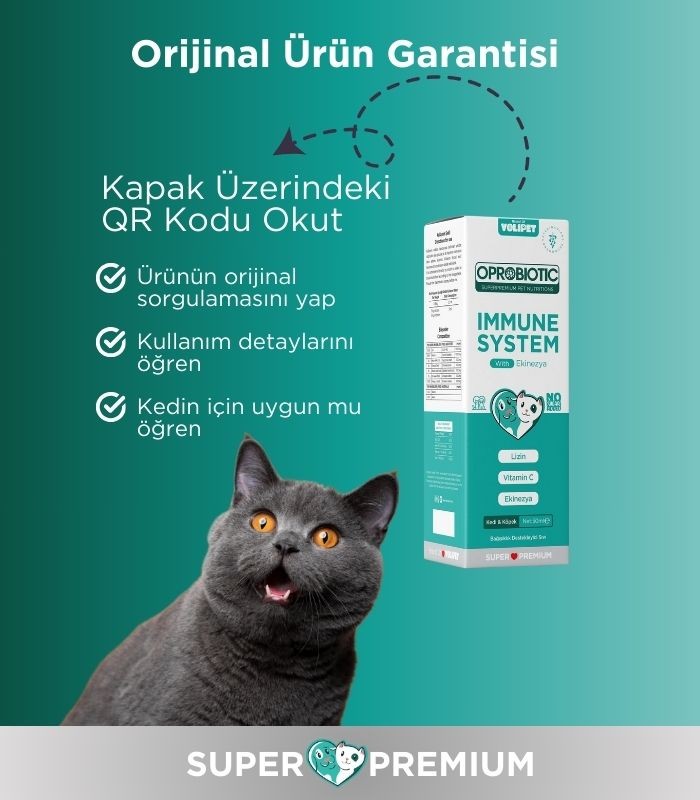 Oprobiotic Kedi ve Köpekler İçin Immune System Bağışıklık Damlası 50ml (KEDİ KÖPEK BAĞIŞIKLIK DESTEKLEYİCİ)