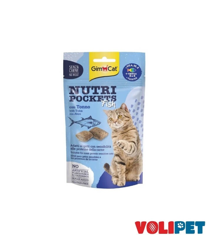 GimCat Kedi Ödül Tableti Np Fısh Wıth Tuna 60gr