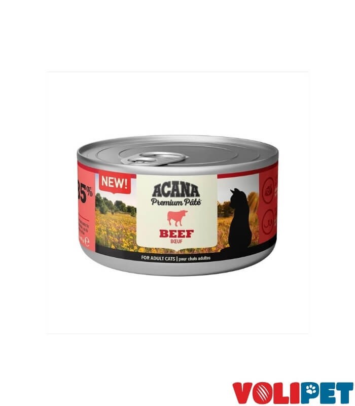 Acana Premium Pate (Ezme) Sığır Etli Kedi Konservesi 85gr