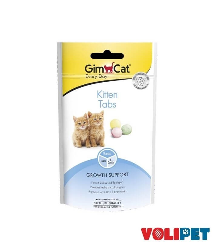 GimCat Kitten Tabs Yavru Kedi Ödül Tableti 40gr