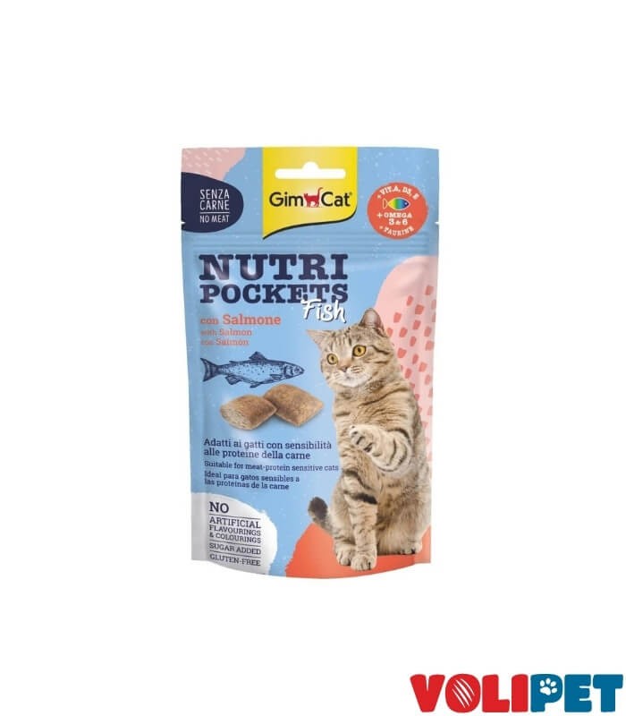 GimCat Kedi Ödül Tableti Np Fısh Wıth Salmon 60gr