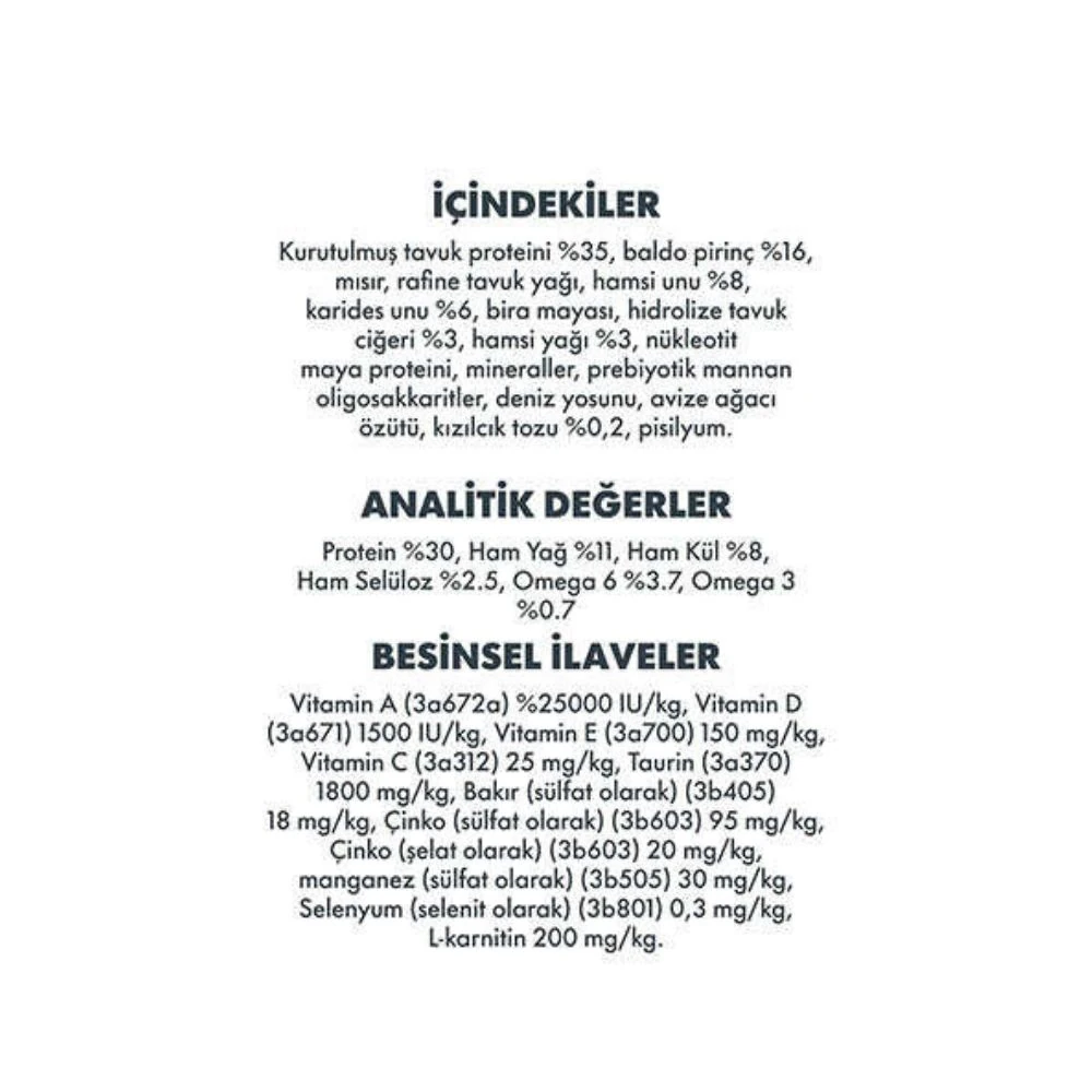 Pro Performance Tavuklu ve Pirinçli Kısırlaştırılmış Kedi Maması 2kg