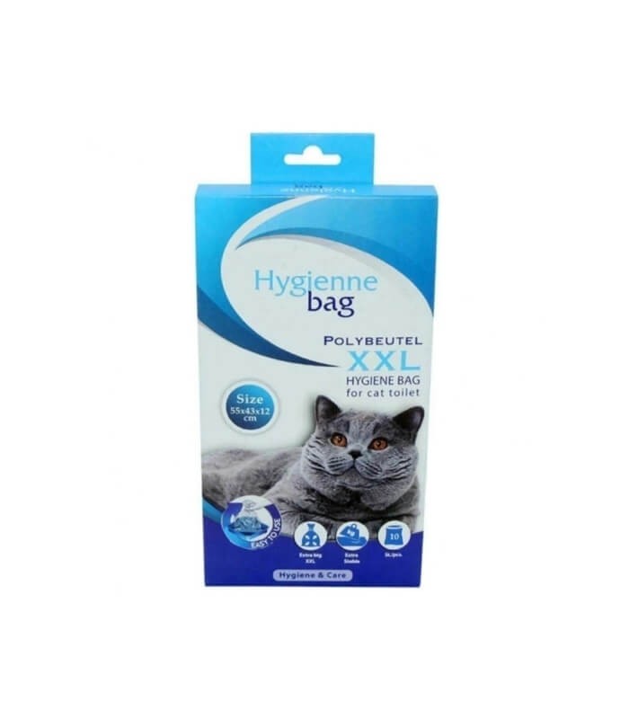Hygienne Bag Kedi Kumu Torbası 10lu
