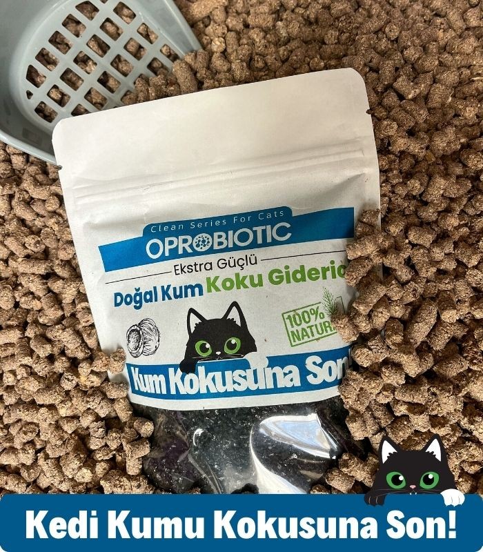 Oprobiotic Clean Doğal Kedi Kum Koku Giderici 240gr