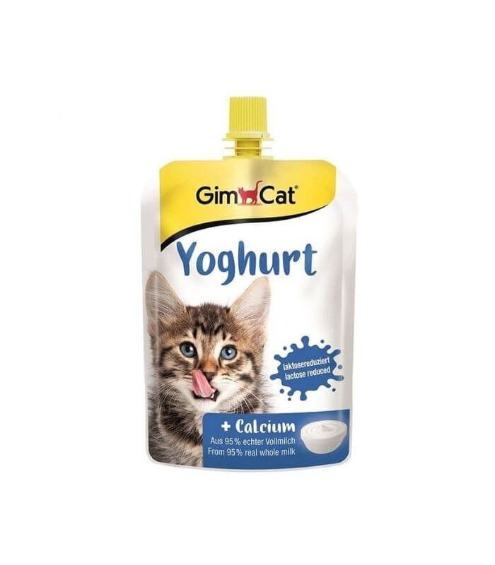 GimCat Kalsiyum İlaveli Kedi Ödül Yoğurdu 150gr