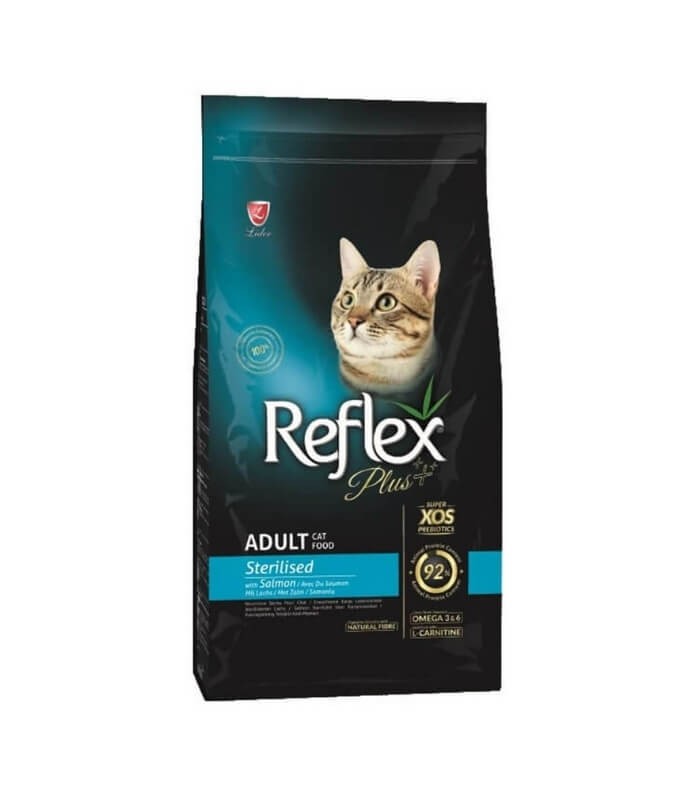 Reflex Plus Sterilised Somonlu Kısırlaştırılmış Kedi Maması 8kg