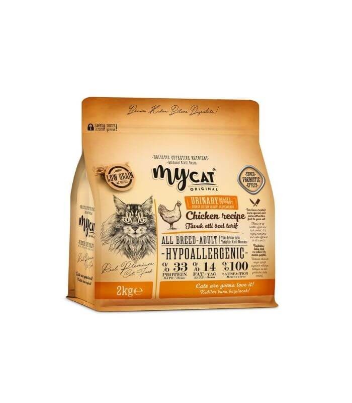 Mycat Original Urinary Tavuk Etli Yetişkin Kedi Maması 2kg