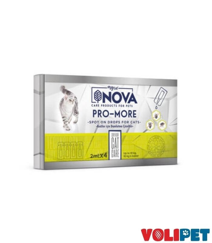 Nova Kedi Ense Damlası (2ml x 4 adet)