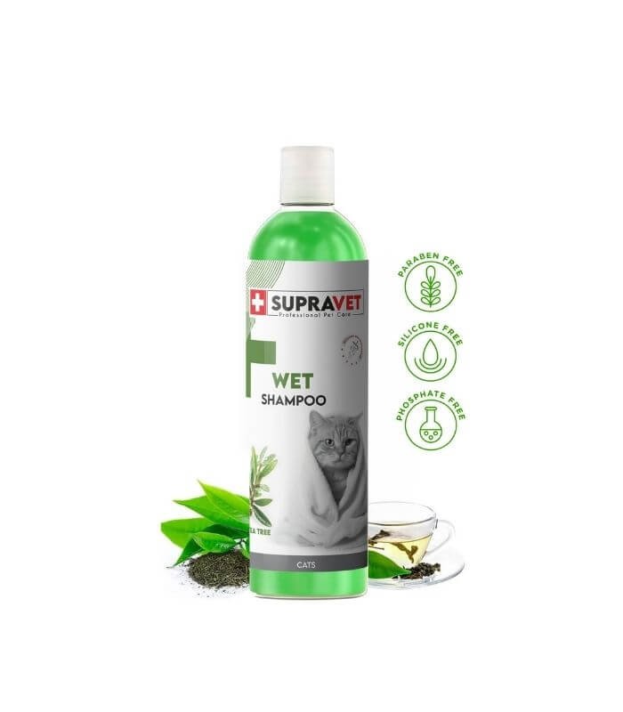 Supravet Shampoo Çay Ağacı Özlü Kedi Şampuanı 200ml