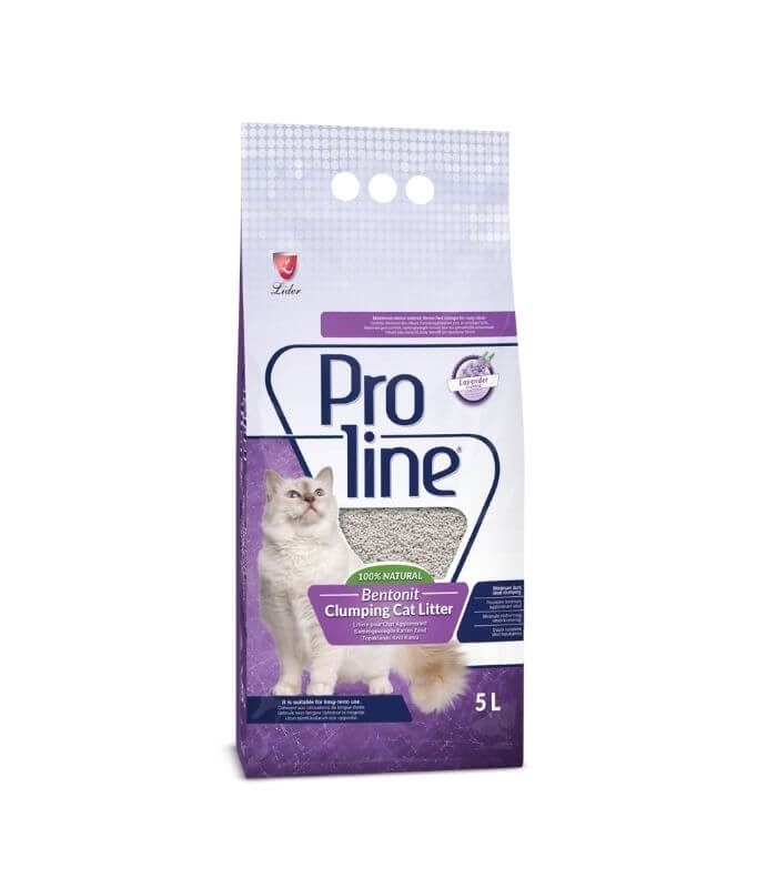 Proline Lavanta Kokulu Bentonit Kedi Kumu 5lt