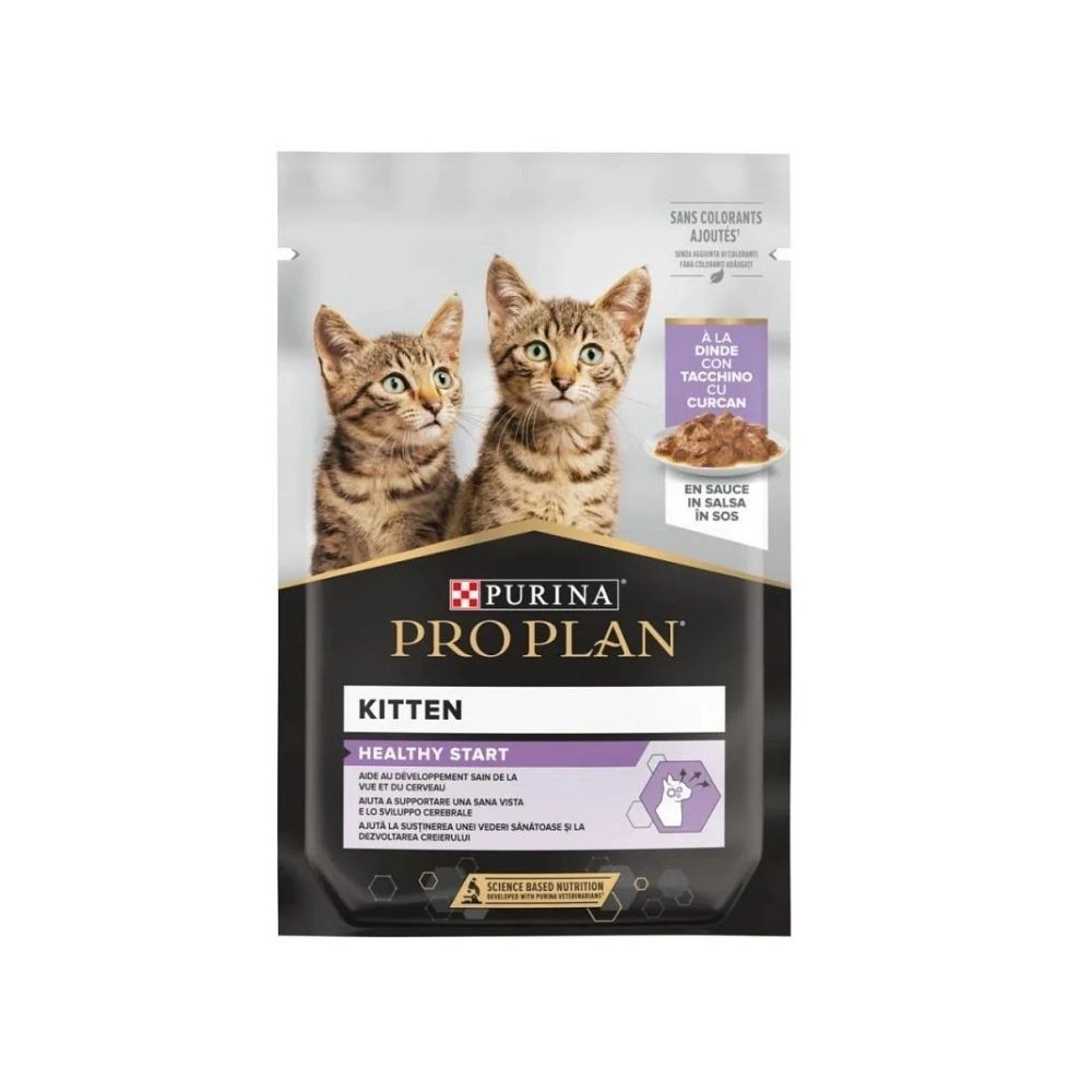 Pro Plan Pouch Sos İçinde Hindili Yavru Kedi Konservesi 85gr