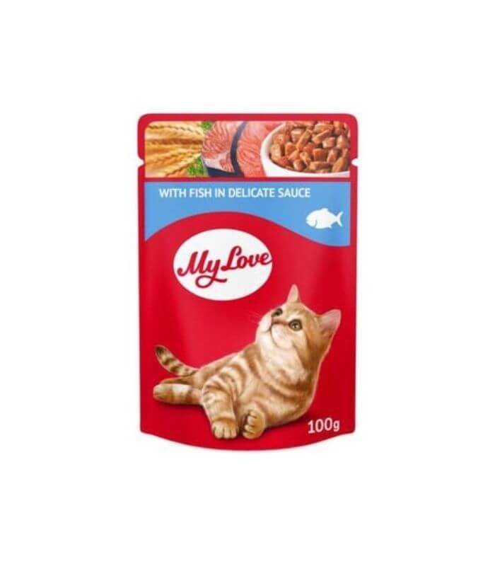 My Love Sos İçinde Tavuk Etli Pouch Kedi Maması 100gr