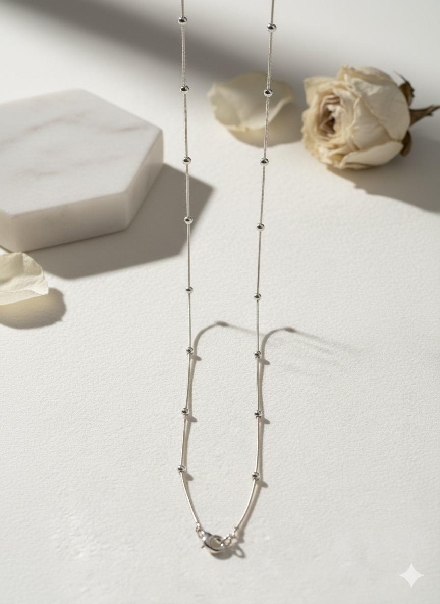 Dorika zincir kolye (GÜMÜŞ)