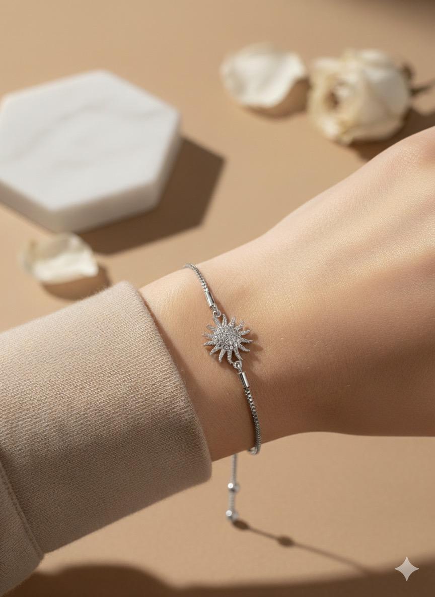 güneş detaylı bileklik