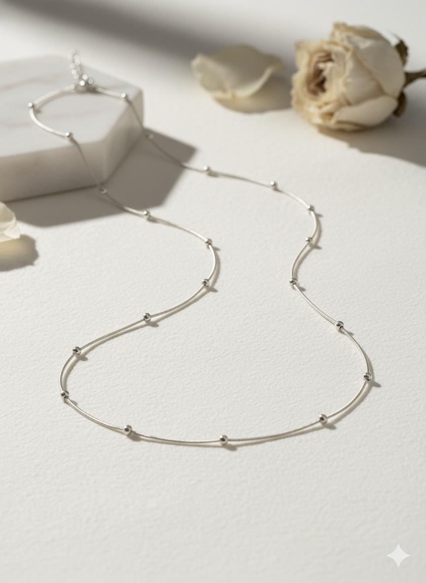 Dorika zincir kolye (GÜMÜŞ)