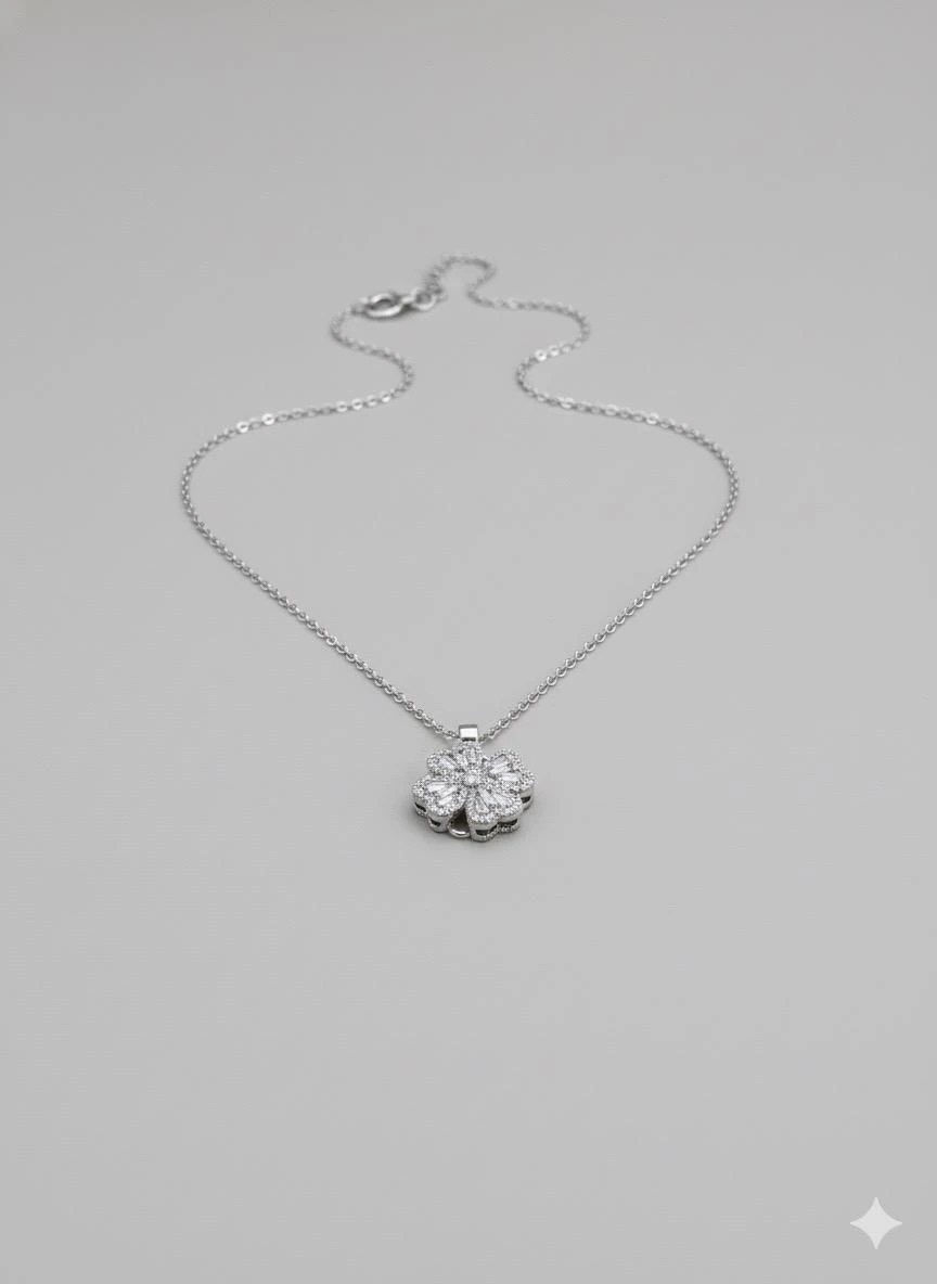 ÇELİK DÖNEN KOLYE (GÜMÜŞ)