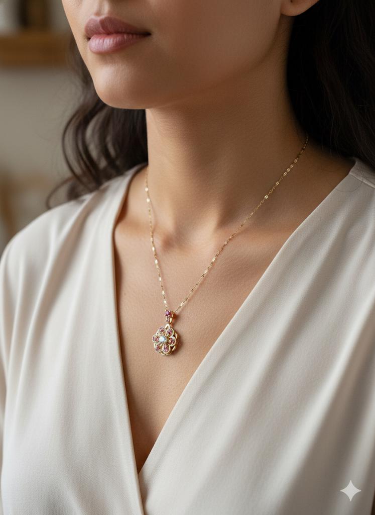 ÇELİK DÖNEN KOLYE (ALTIN)