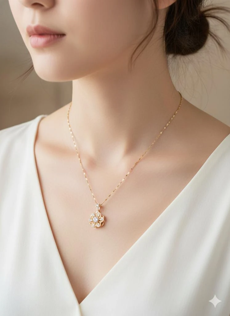 ÇELİK DÖNEN KOLYE (ALTIN)