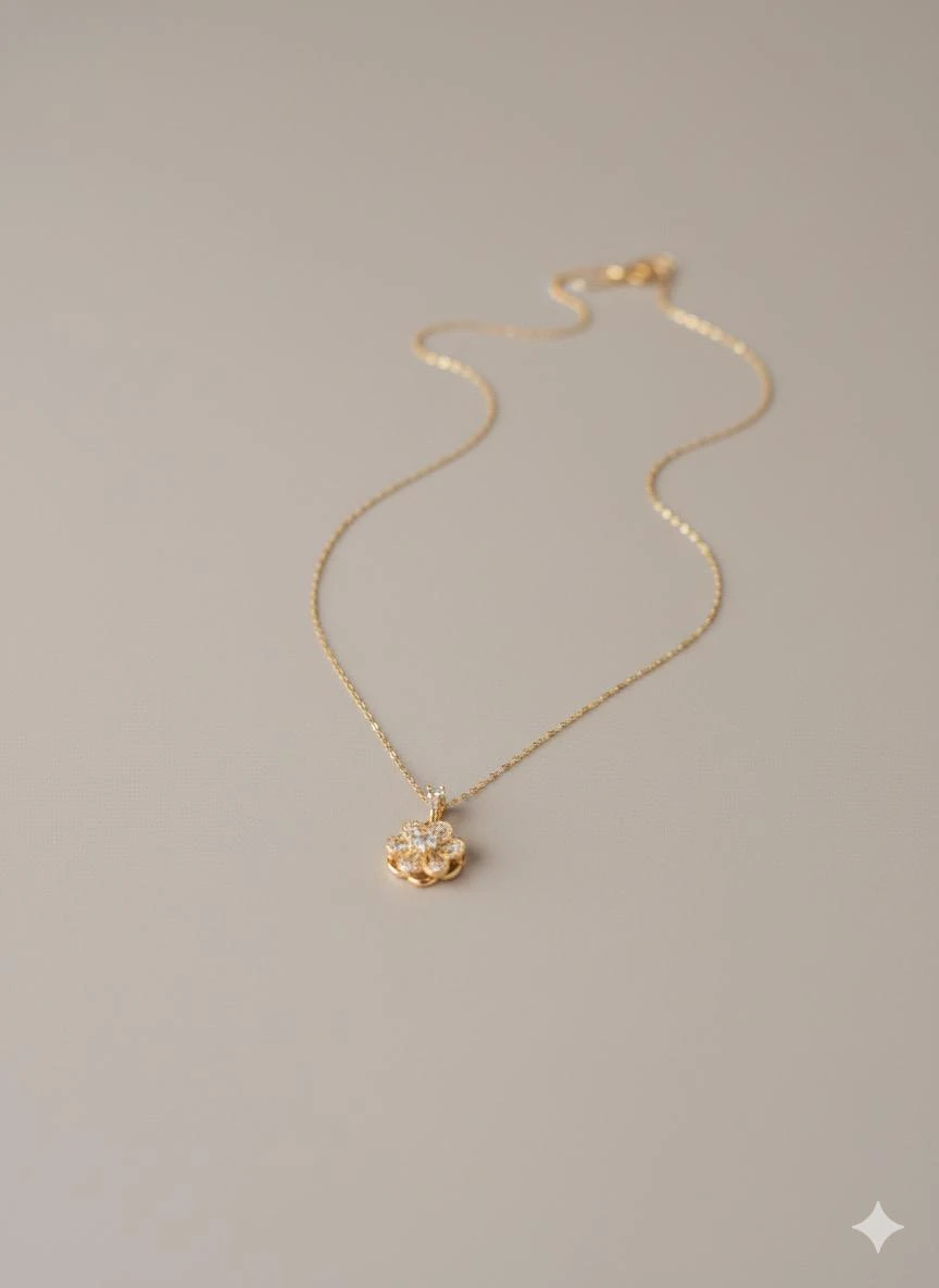 ÇELİK DÖNEN KOLYE (ALTIN)