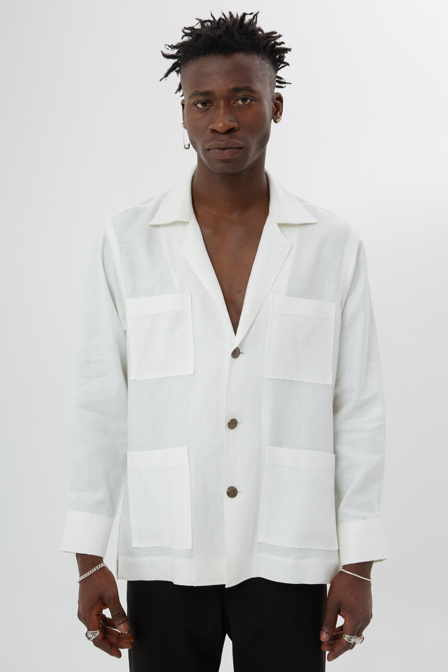 Linen Jacket Gi