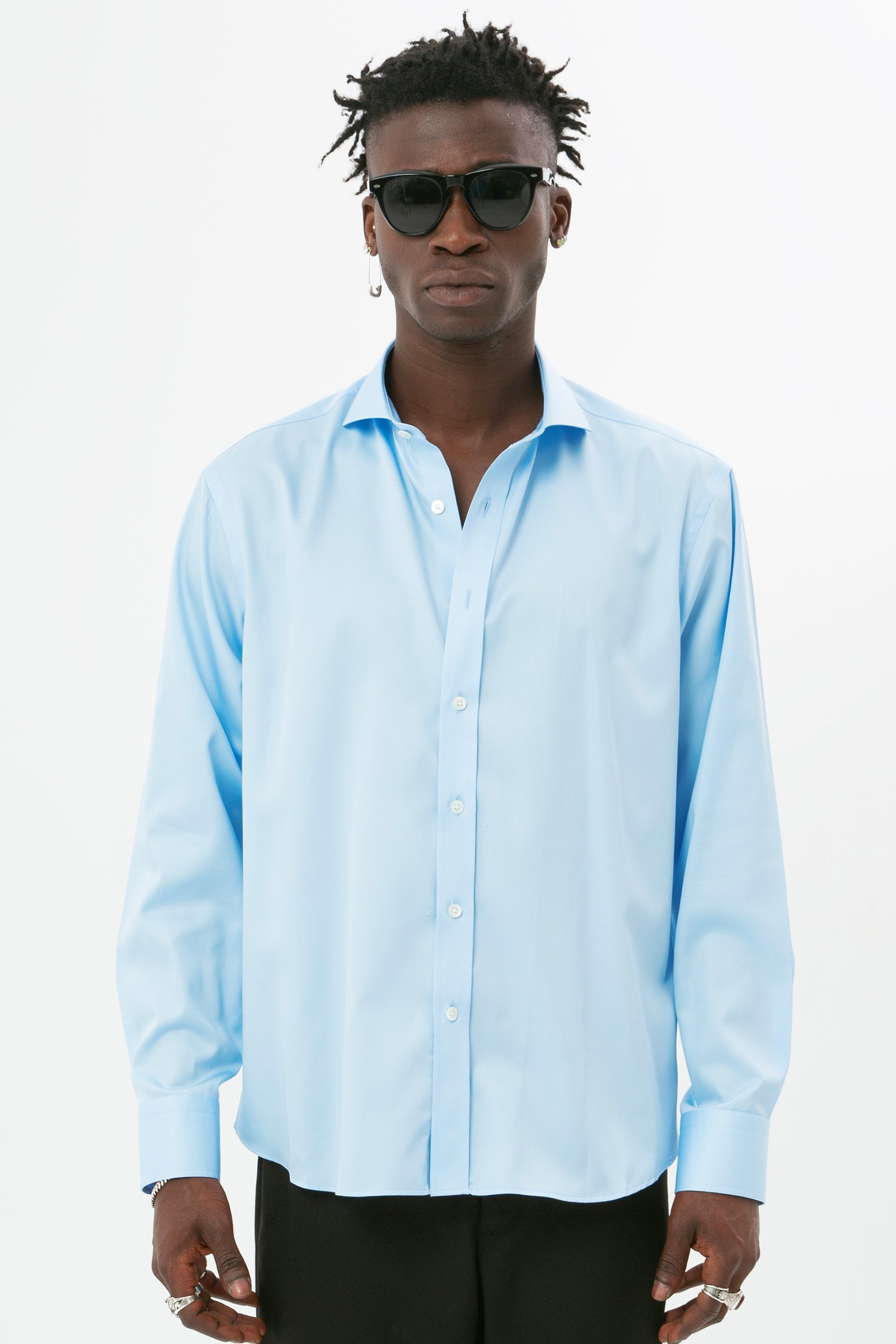 Classic Man Shirt Blue