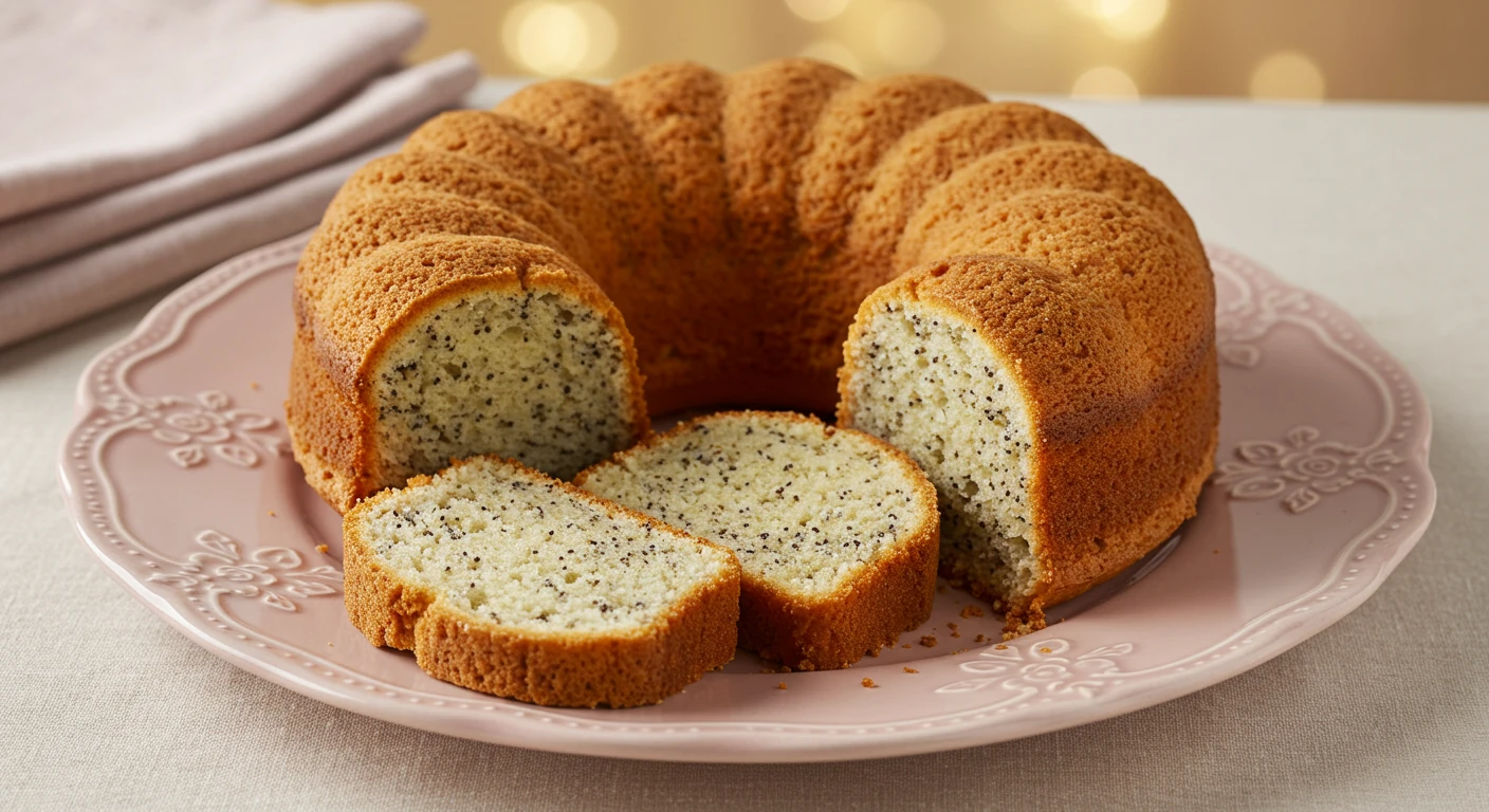 Haşhaşlı Kek / 1 Kalıp