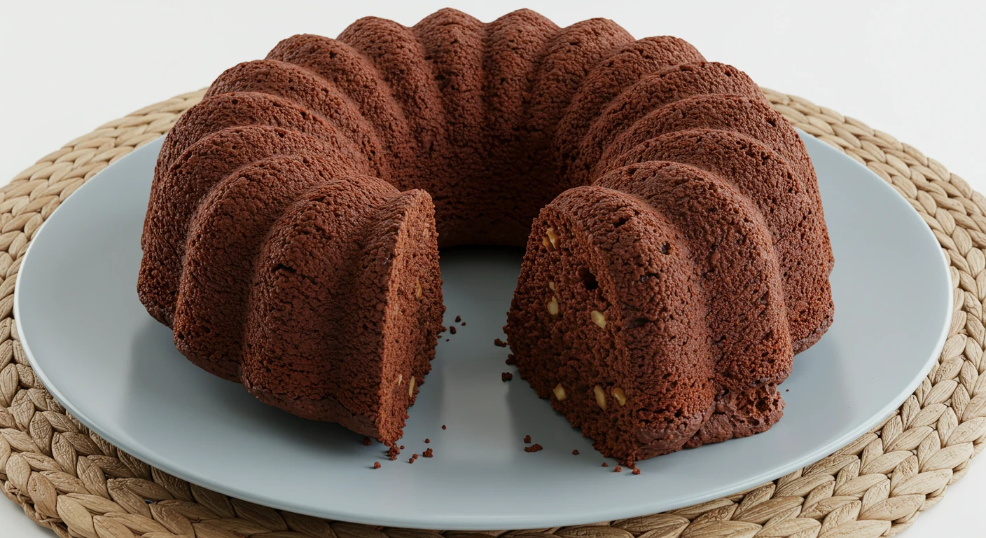 Kakaolu Fındıklı Kek / 1 Kalıp