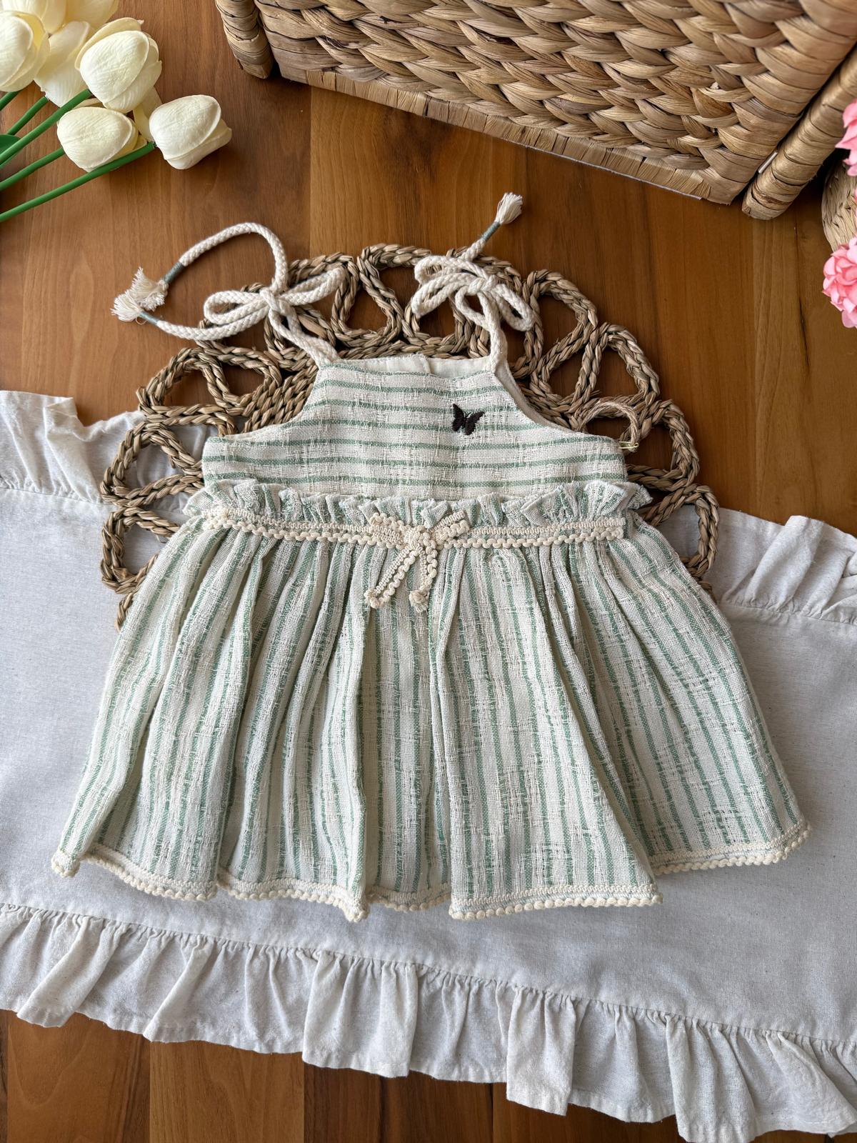 Kız Bebek Lindsey Mint 2'li Takım