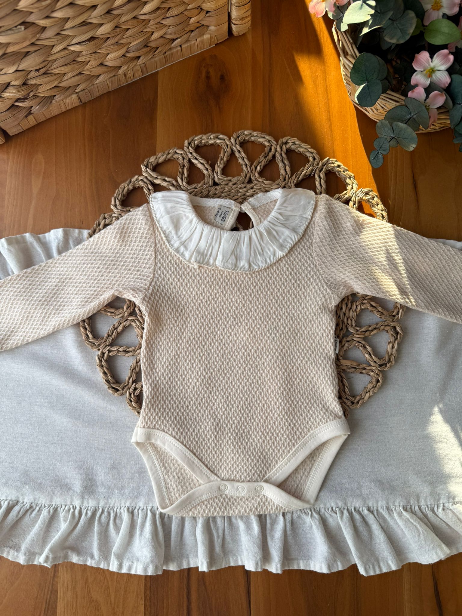 Kız Bebek College Bodyli Takım