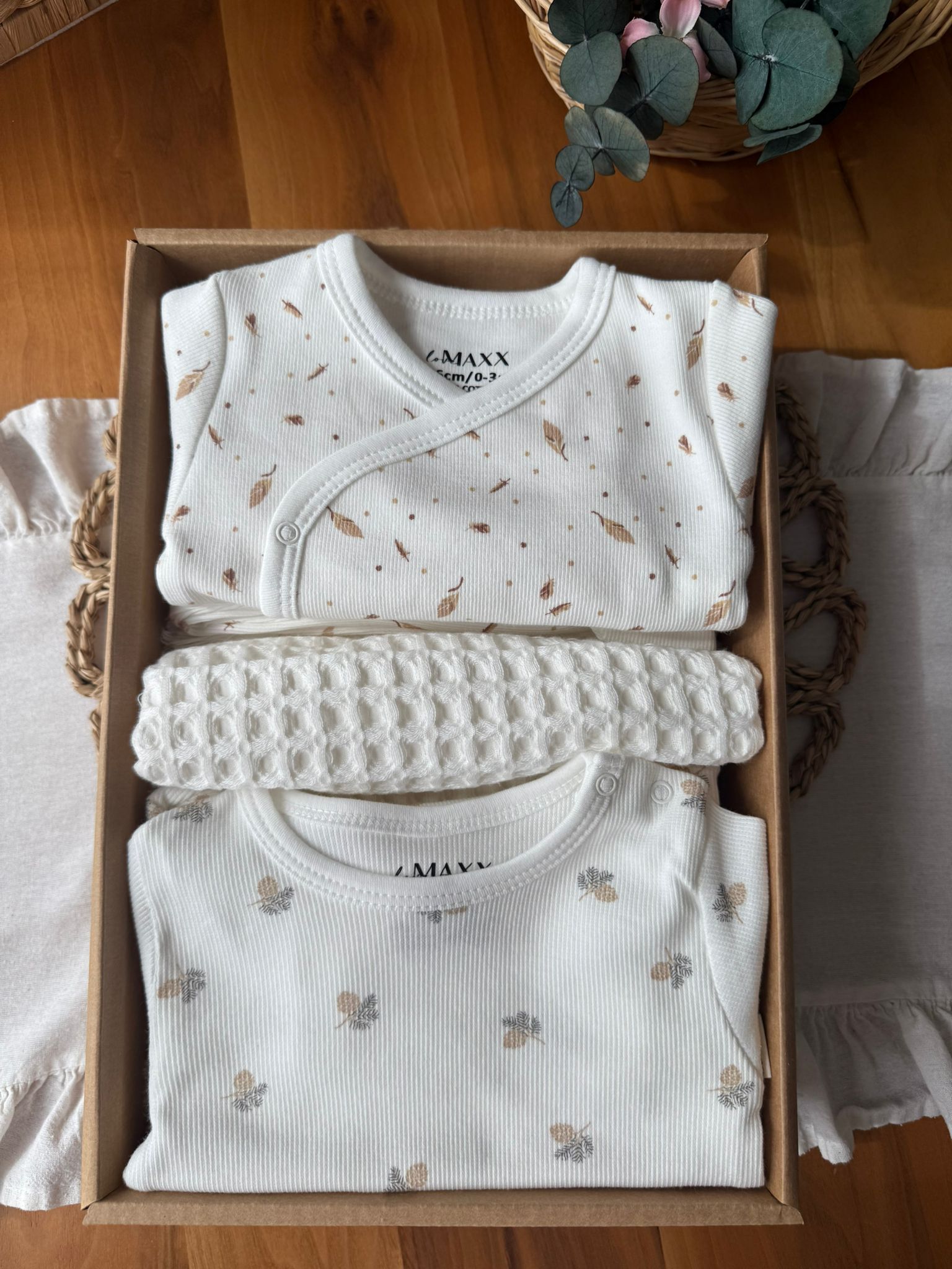 Unisex 0-3 Ay Battaniyeli 7'li Set